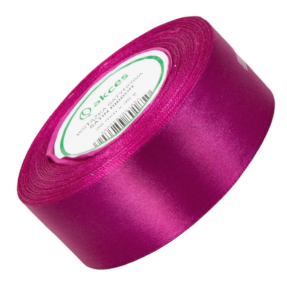 Fuchsia Satinband 38mm - 32mb