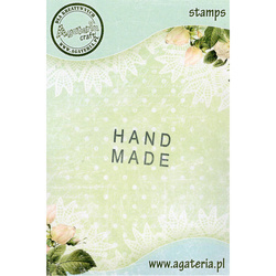 AGATERIA - Transparent Stempel Motivstempel Clear Stamp, Hand Made