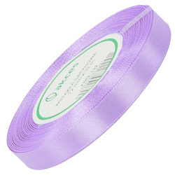 Satinband 12 mm - hellviolett - 32 lfm