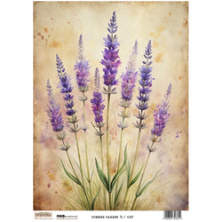 Reispapier Decoupage Bastelpapier A4 - Scraplove - Summer Garden 13