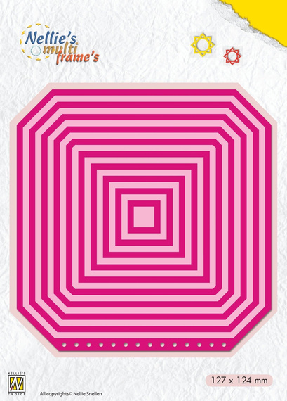 NELLIES Stanzform Präge Stanzschablone Scrapbooking Cutting Die Rahmen Album 116