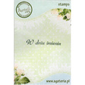 AGATERIA - Transparent Stempel Motivstempel Clear Stamp W dniu imienin.- Untertitel PL 