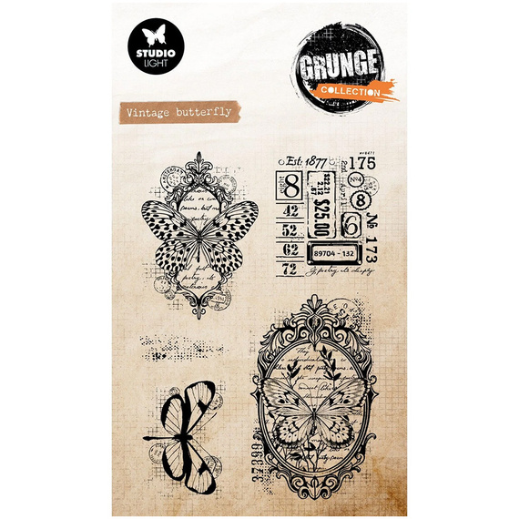 Transparenter Stempel - StudioLight - Winter Crackle