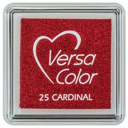 TSUKINEKO - Pigment Stempelkissen - Versa Color small 2,5 x 2,5 cm - Cardinal