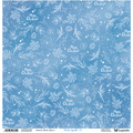 Scrapbooking Papier - ScrapAndMe - Winter Sparkle 07/08 - doppelseitig 30x30 cm