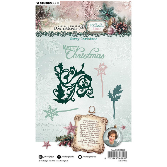 Stanzschablone – Cutting Die für Papier - StudioLight - Merry Christmas