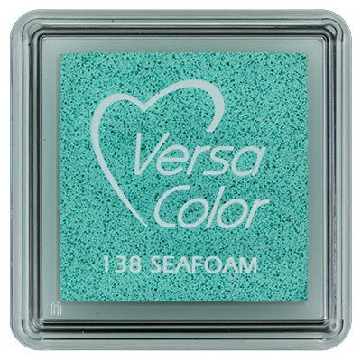 TSUKINEKO - Pigment Stempelkissen - Versa Color small 2,5 x 2,5 cm - Seafoam