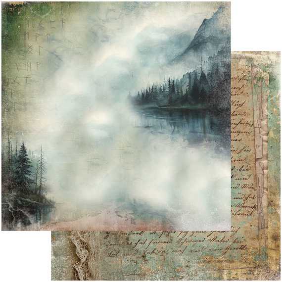 ALCHEMY OF ART 24Blatt 15x15cm doppelseitig Scrapbooking Papier, The Legends of the Dragons