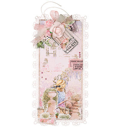 STUDIO LIGHT Stanzform Präge Stanzschablone Cutting Die + Stempel, Postage Stamps
