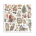 Scrapbooking Papier Set 30x30 - The Owl's House - Stamperia