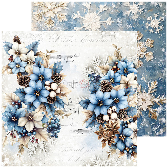 Scrapbooking Papier Set 15x15 - Craft o'clock - Jolly Season