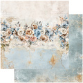 ALCHEMY OF ART Set 30x30cm Scrapbooking Papier,  In shades of blue