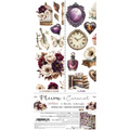 Scrapbooking-Zubehör-Set - Craft o'clock - Plum & Caramel - MIX