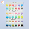 Aquarellstifte - Watercolor Pencils - Studio Light - 12 Stück