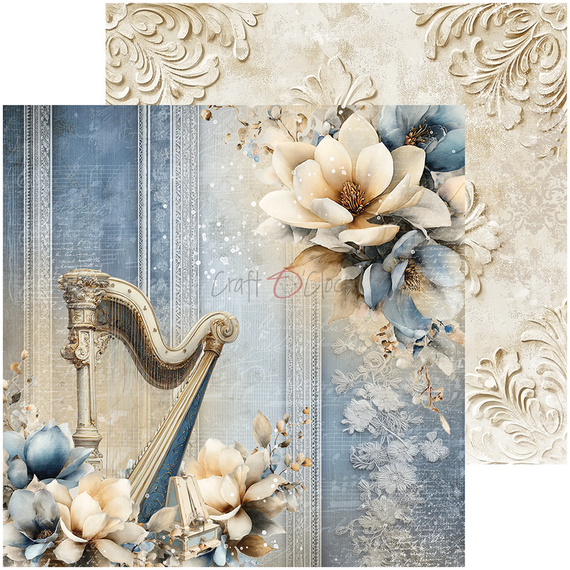 Scrapbooking Papier Set 20x20 - Craft o'clock - Sprites of Harmony