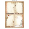 Set aus Junk Journal-Papieren, Aufklebern und Elementen - Gear Up For Christmas - Stamperia 