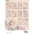 STUDIO LIGHT Set A5 Scrapbooking Papier 20 Blatt, Growing & Blooming