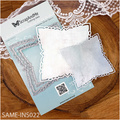 Stanzschablone – Cutting Die für Papier - SCRAPANDME - Dekorative Quadrate
