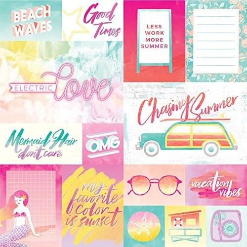 Papier 30x30 - American Crafts - Lovely Day - Amour