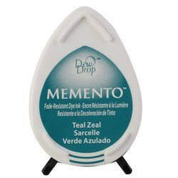 TSUKINEKO Memento Dew Drop - Stempelkissen, Teal Zeal
