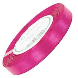 Satinband 12 mm - Fuchsie - 32 lfm