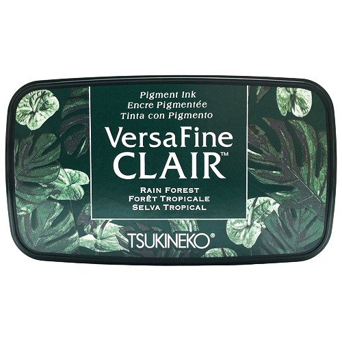 TSUKINEKO Versafine Clair - Rain Forest - dunkelgrüne Tinte