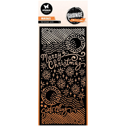 STUDIOLIGHT Mixed Media Schablone STENCIL für Decoupage Scrapbooking - Christmas post