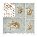 ITD COLLECTION Setz 11Stk 30x30cm Scrapbooking Papier - Celebrate the Moments