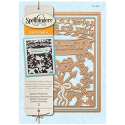 Stanzform Präge Stanzschablone Cutting Die - Spellbinders - Du bist einfach wundervoll Rahmen