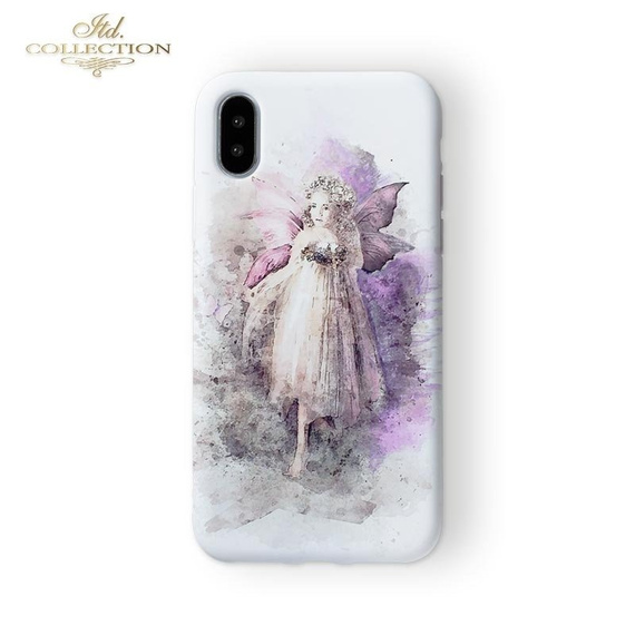 ITD Reispapier Decoupage Bastelpapier Softpapier Serviettentechnik, Feen R1605