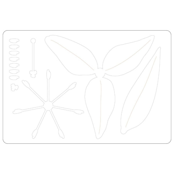 SIZZIX Bigz Stanzform Präge Stanzschablone Cutting Die, Lily 663698