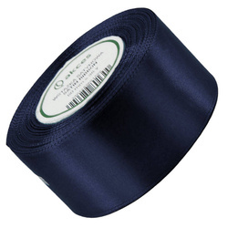 Marineblaues Satinband 50mm - 32mb