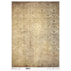 Reispapier für Decoupage A3 ITD-765L Damast