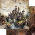 ALCHEMY OF ART Set 20x20cm Scrapbooking Papier, The Legends of the Dragons