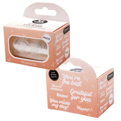 Aufkleber - Dekor Stickers - weiße Untertitel - Studio Light - Thanks!