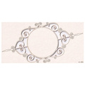 Dekorpappe Die Cut Chipboard Kreisrahmen Silje 20cm - SCRAPINIEC