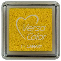 TSUKINEKO - Pigment Stempelkissen - Versa Color small 2,5 x 2,5 cm - Canary