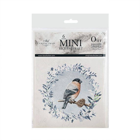 ITD - Reispapier-Set - RSM049 Vögel