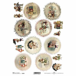 ITD Reispapier Decoupage Bastelpapier Softpapier Serviettentechnik, Kinder R1490