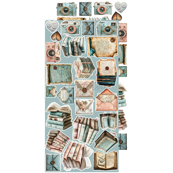 Scrapbooking-Zubehör-Set - Craft o'clock - Sprites of Harmony - MIX