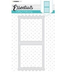 STUDIO LIGHT - Stanzform Präge Stanzschablone Cutting Die, Essentials nr 265