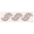 SCRAPINIEC Dekorpappe Die Cut Chipboard Dekoration Ornament, Spitze Border 3549