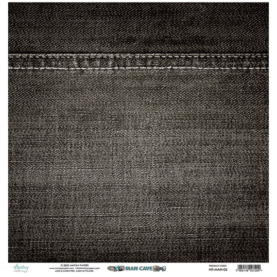 Scrapbooking Papier 30x30 - Mintay - Man Cave 05