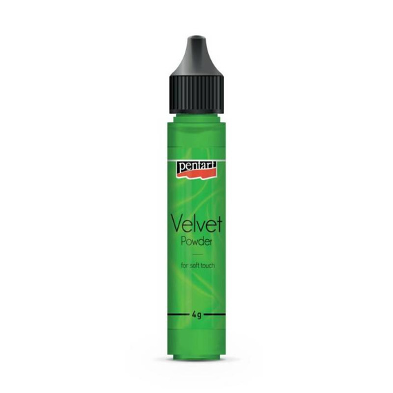 Samtpulver 30ml hellgrün / hellgrün - PENTART