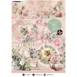 STUDIO LIGHT Set A5 Scrapbooking Papier 20 Blatt, Growing & Blooming