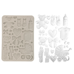 Silikonform Mold Gießen Mould -  Baby accesories - Stamperia
