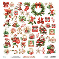 Scrapbooking Papier Set 30x30 - Mintay - Holly Jolly