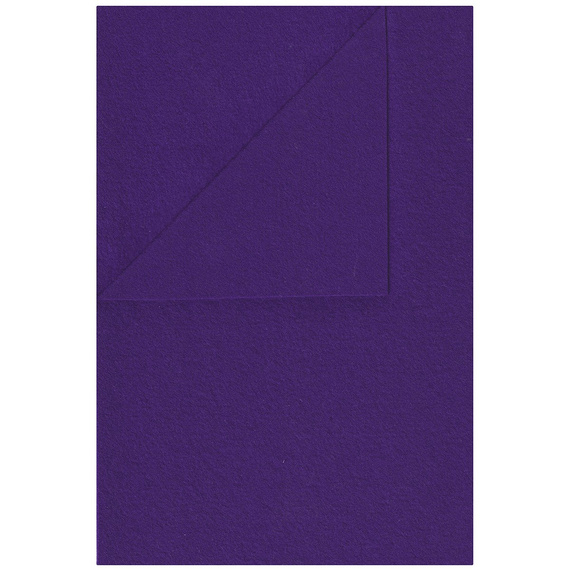 100% Wolle Filz WOLLFILZ Bastelfilz Dekofilz 20x30cm/1,5 mm/450g, 5662 violett