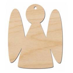 Anhänger aus Holz - Engel - Dekor
