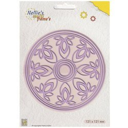 NELLIES Stanzform Präge Stanzschablone Scrapbooking Cutting Die, Kaleidoskop MFD118